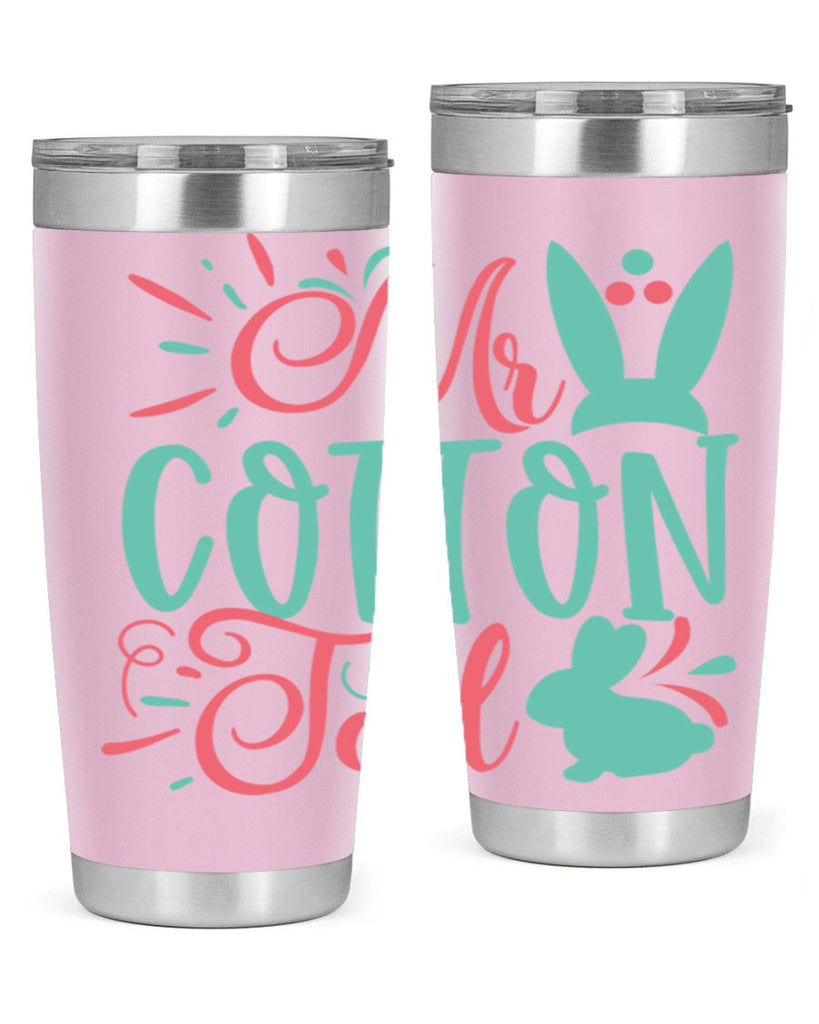 mr cotton tail 109#- easter- Tumbler