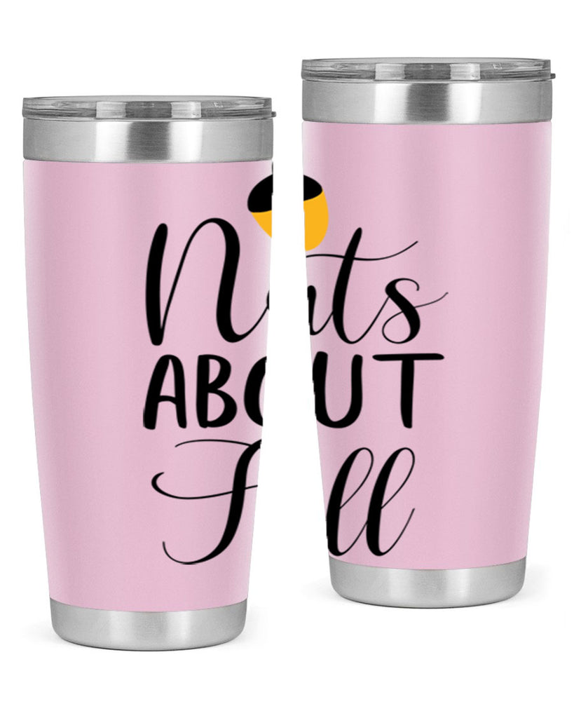 nuts about fall 445#- fall- Tumbler