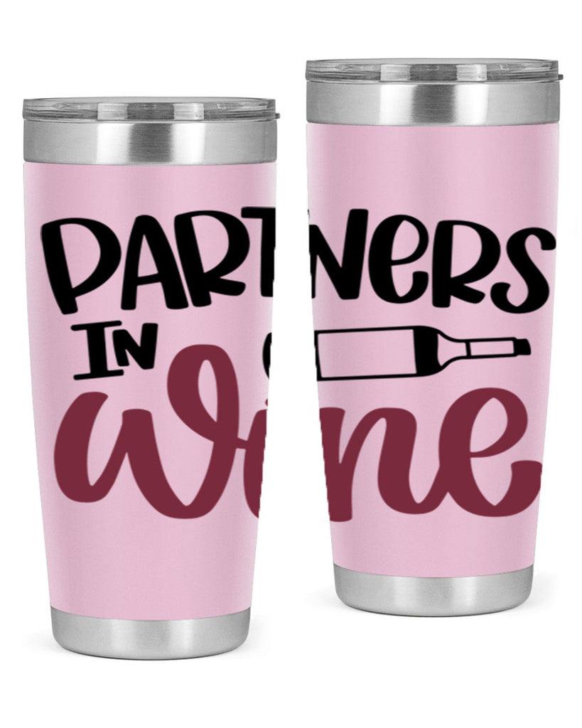 partners in wine 32#- wine- Tumbler