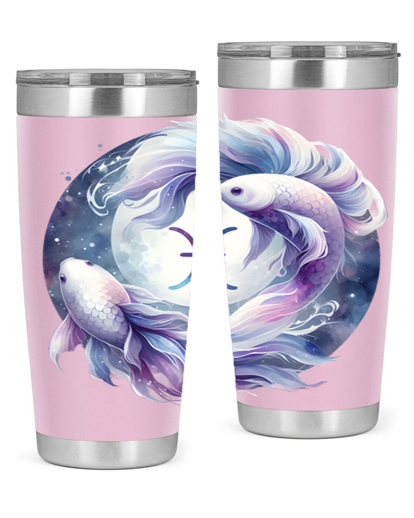 pisces 347#- zodiac- Tumbler