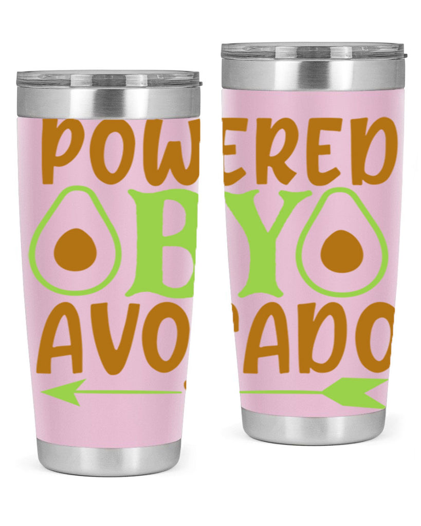 powered by avocado 3#- avocado- Tumbler