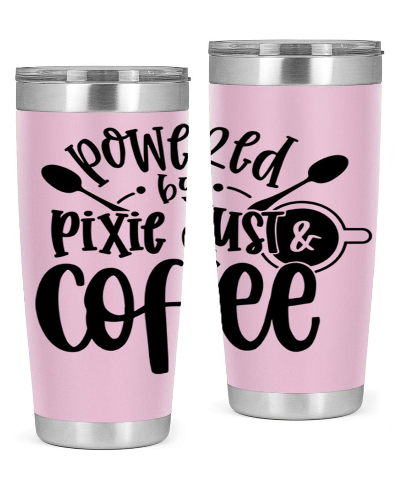 powered by pixie dust coffee 42#- coffee- Tumbler