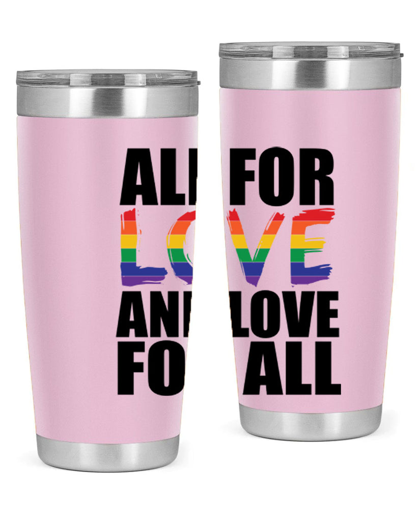 pride love for all 65#- lgbt- Tumbler