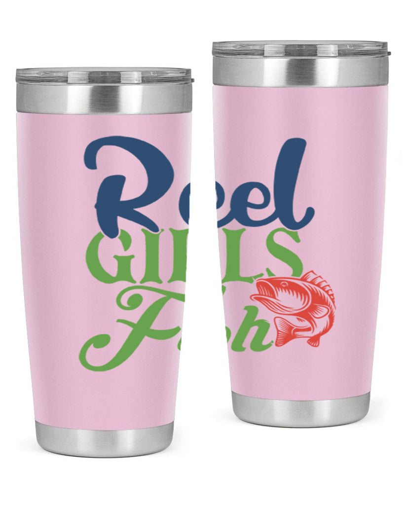 reel girls fish 199#- fishing- Tumbler