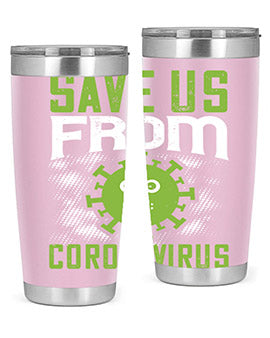 save us from coronavirus Style 25#- corona virus- Cotton Tank