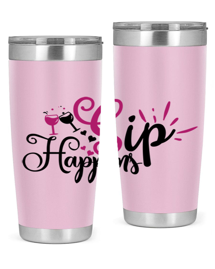 sip happens 163#- wine- Tumbler