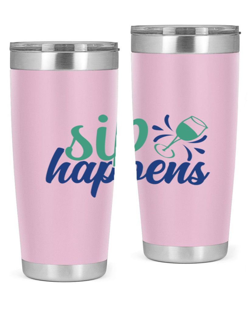 sip happens 165#- wine- Tumbler