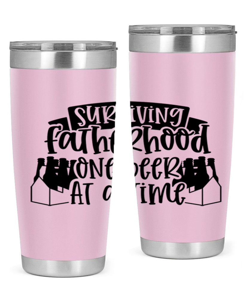 surviving fatherhood one beer at a time 19#- fathers day- Tumbler