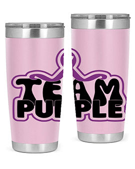 team purple 216#- alzheimers- Tumbler