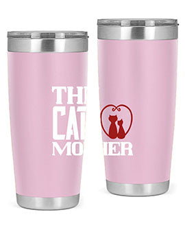 the cat mother Style 117#- cat- Tumbler