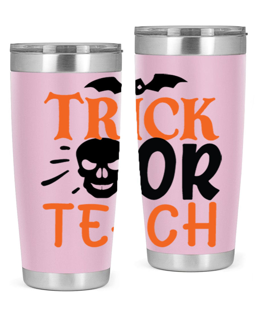 trick or teach 104#- halloween- Tumbler