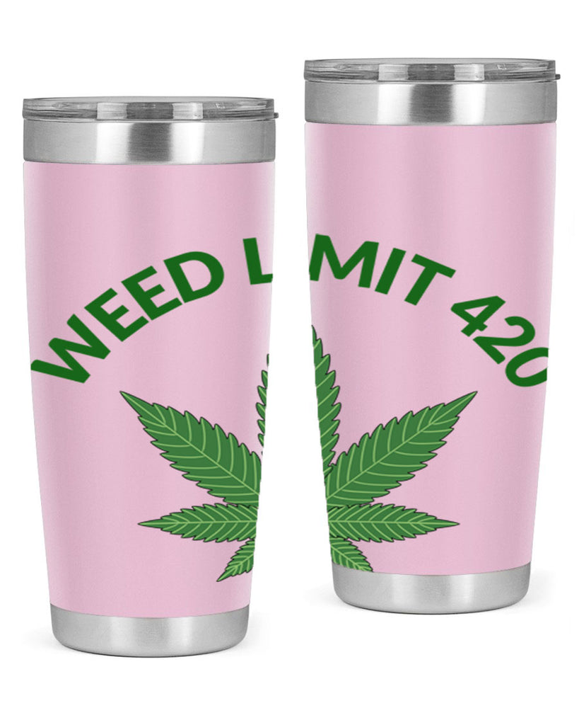 weed limit 420 sd 293#- marijuana- Tumbler