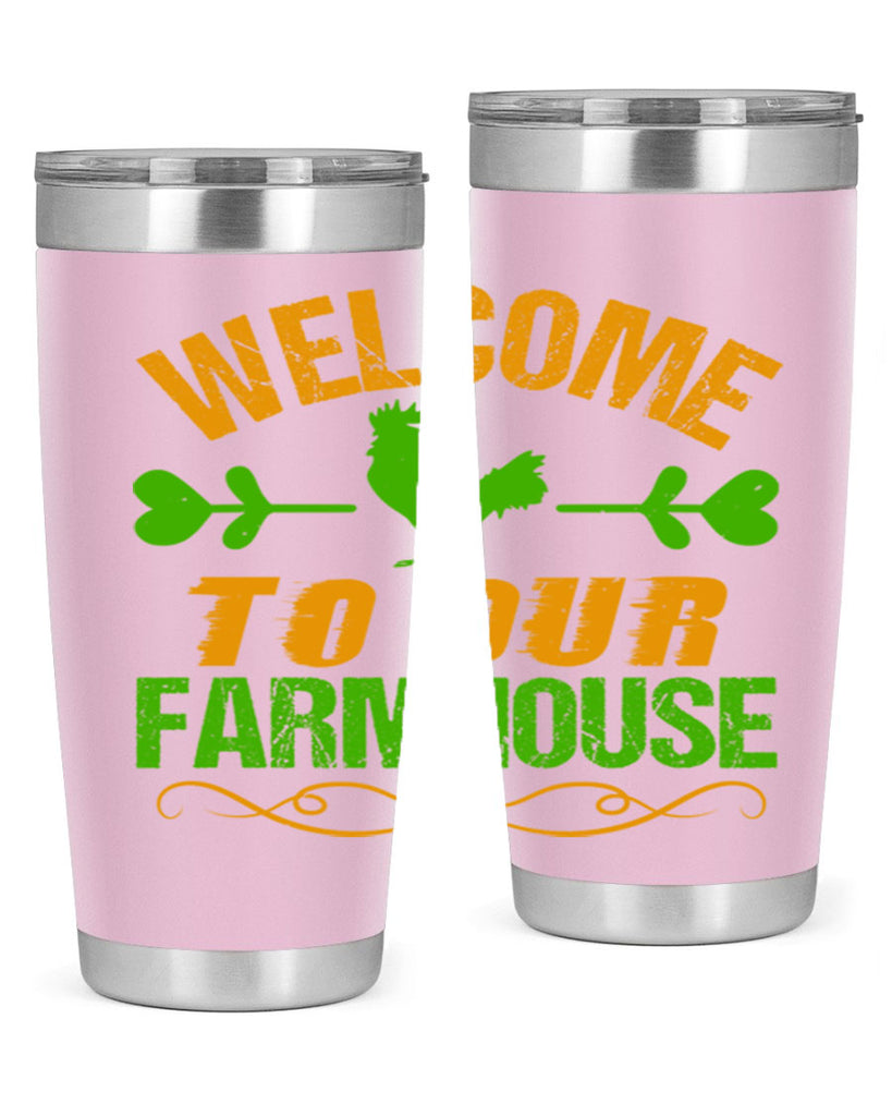 welcome to your farmhouse 28#- farming and gardening- Tumbler