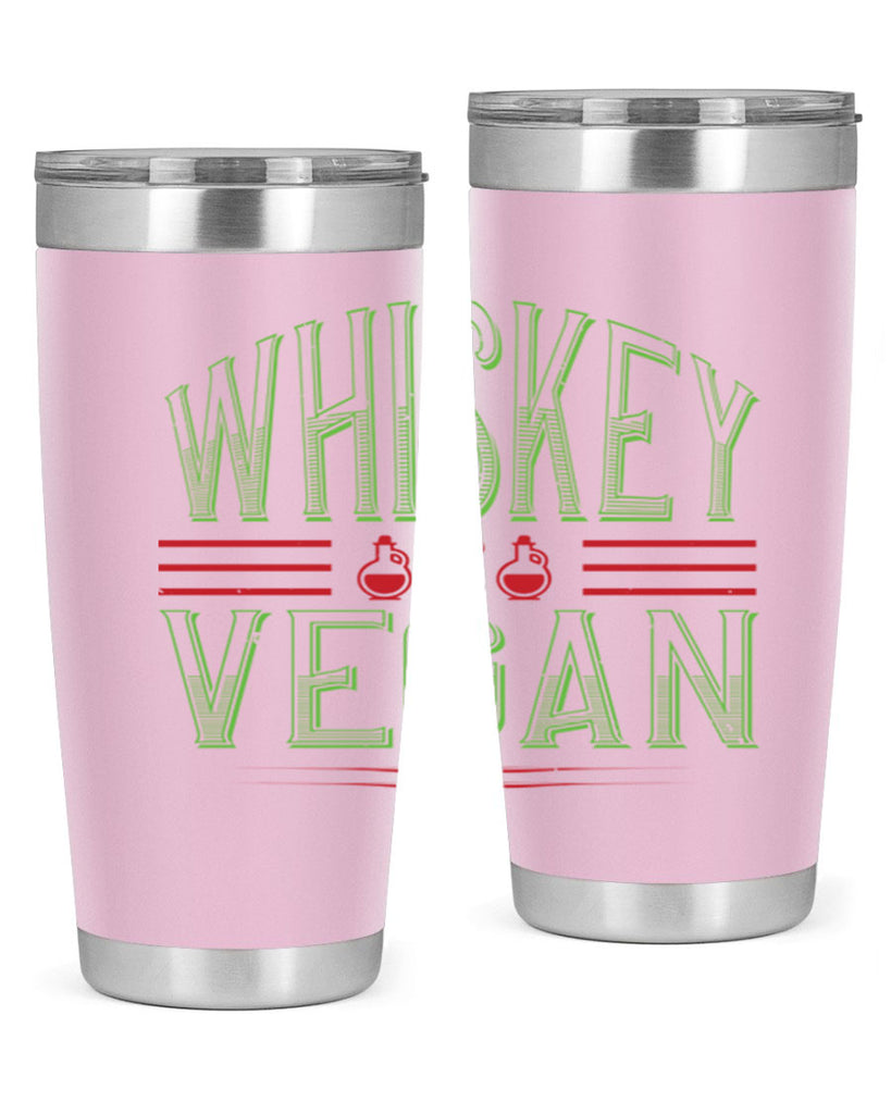 whiskey is vegan 110#- vegan- Tumbler