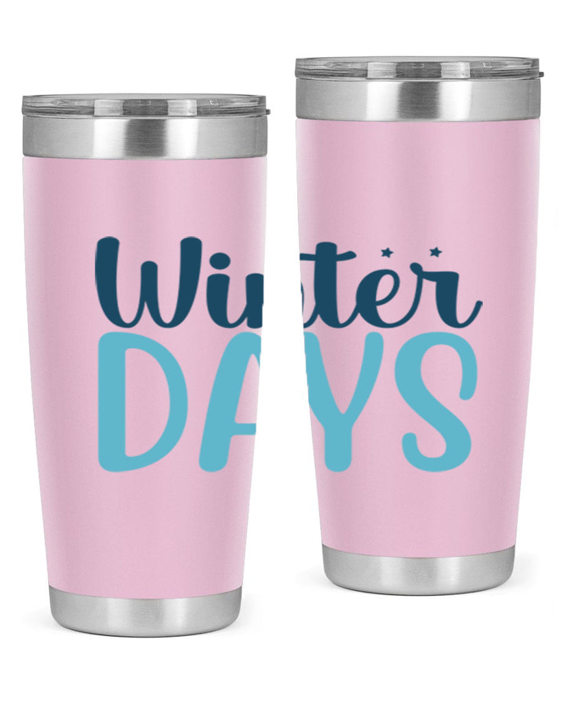 winter days 499#- winter- Tumbler