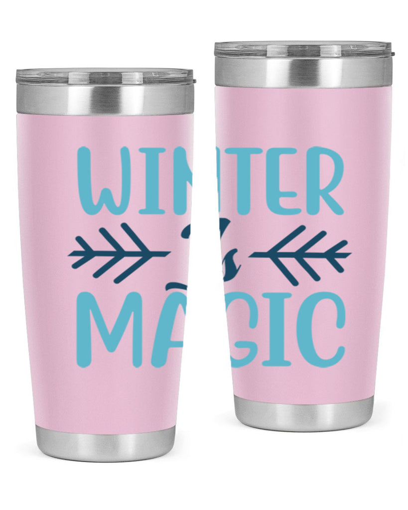 winter is magic 506#- winter- Tumbler