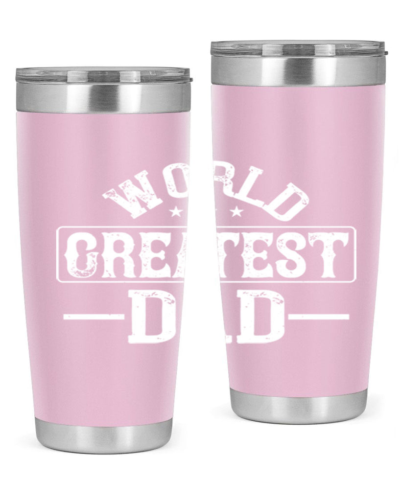 world greatest dad 143#- fathers day- Tumbler