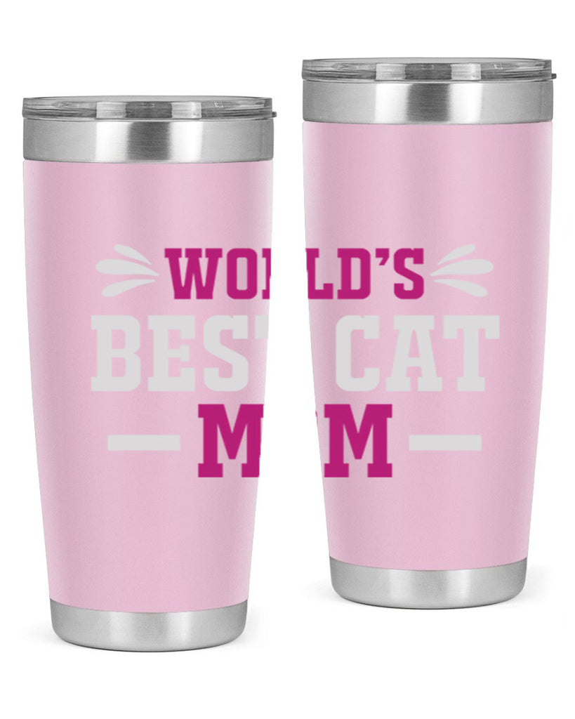 world’s best cat mom 17#- mom- Tumbler