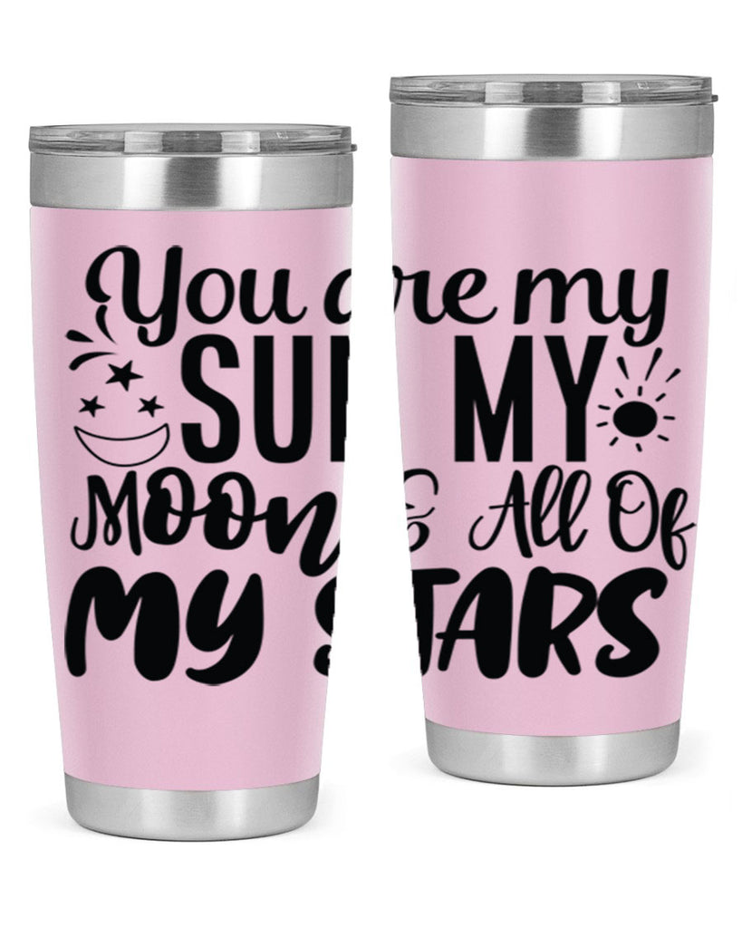 you are my sun my moon all of my stars 4#- family- Tumbler