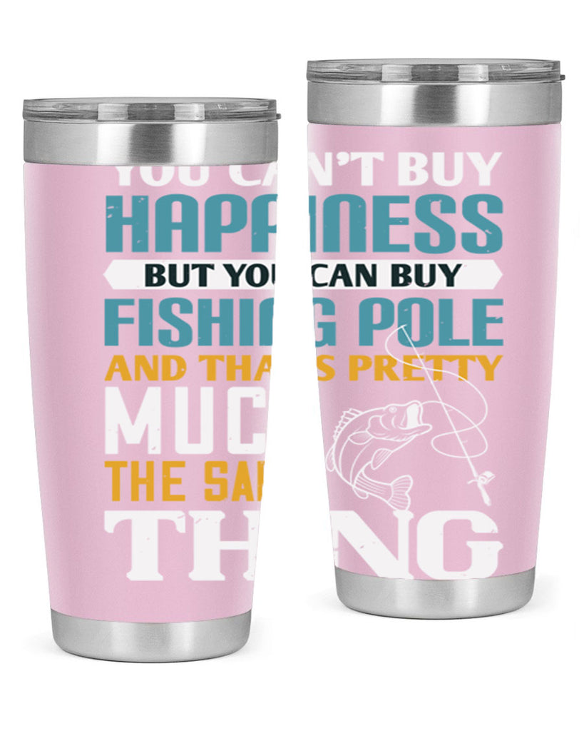 you cant buy happiness 3#- fishing- Tumbler