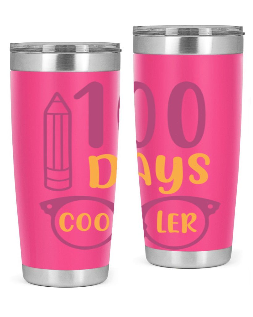 2 days cooler 42#- 100 days of school- Tumbler