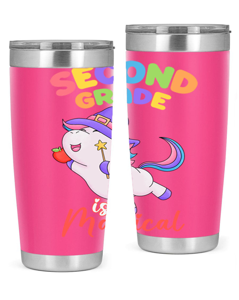 2nd Grade is Magical Unicorn 5#- second grade- Tumbler