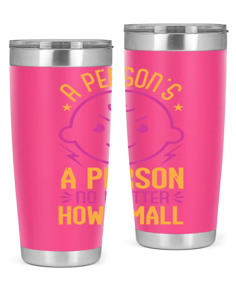 A person is a person no matter how small Style 39#- baby shower- tumbler