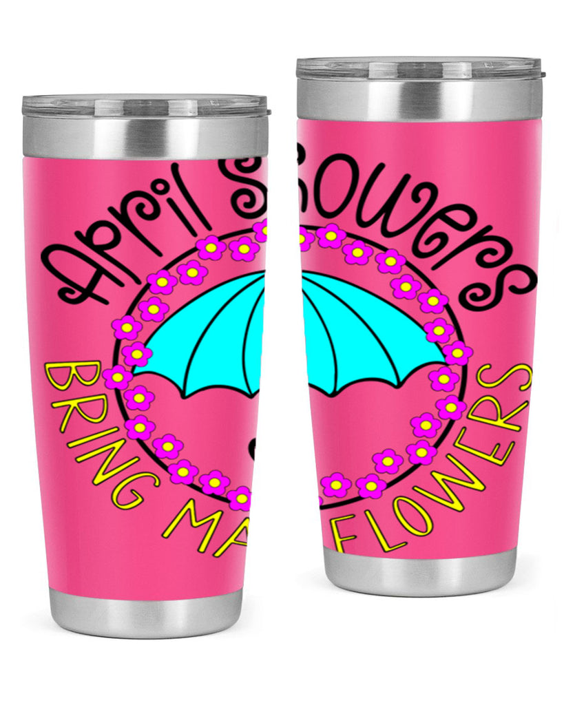 April showers21#- spring- Tumbler
