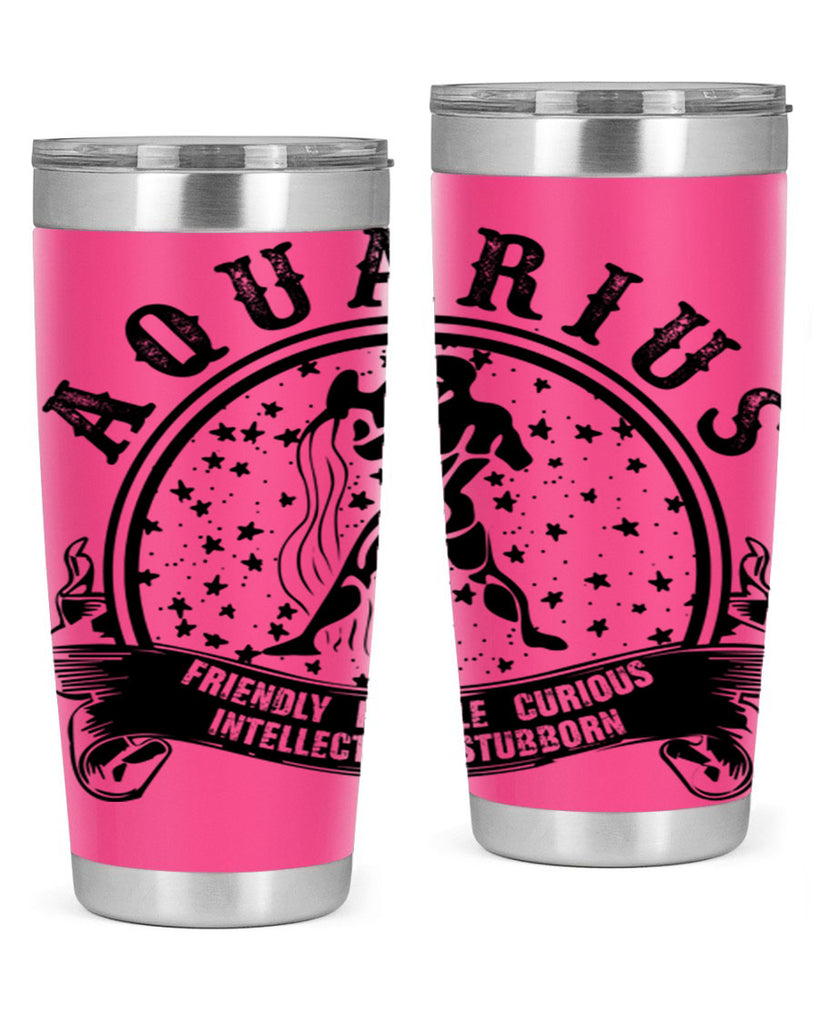 Aquarius 42#- zodiac- Tumbler