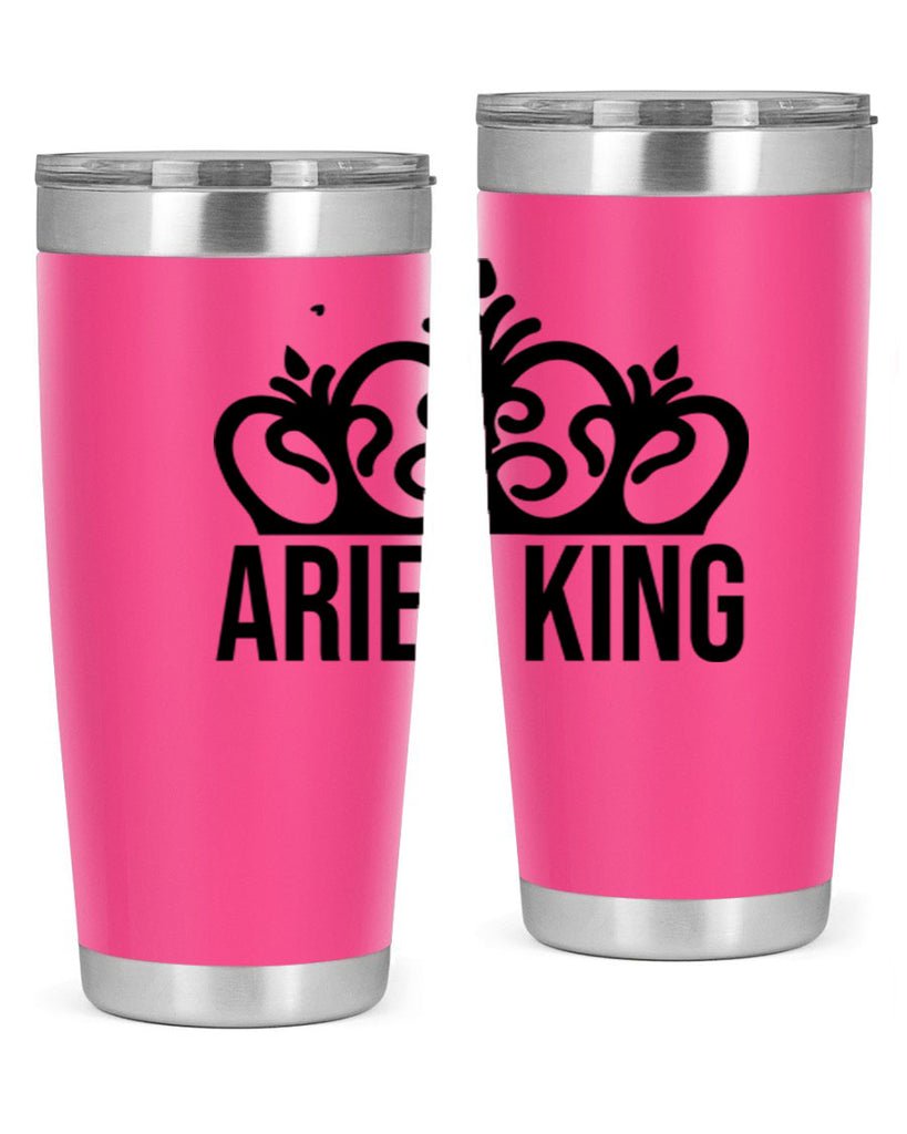 Aries king 107#- zodiac- Tumbler