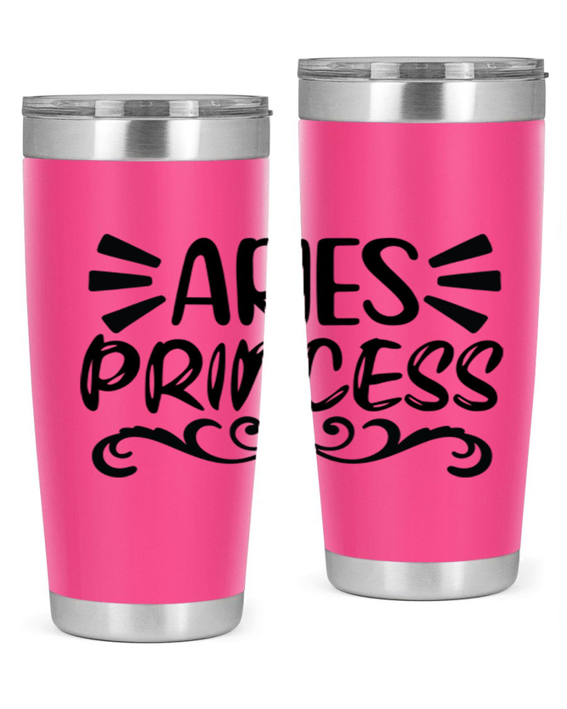 Aries princess 117#- zodiac- Tumbler