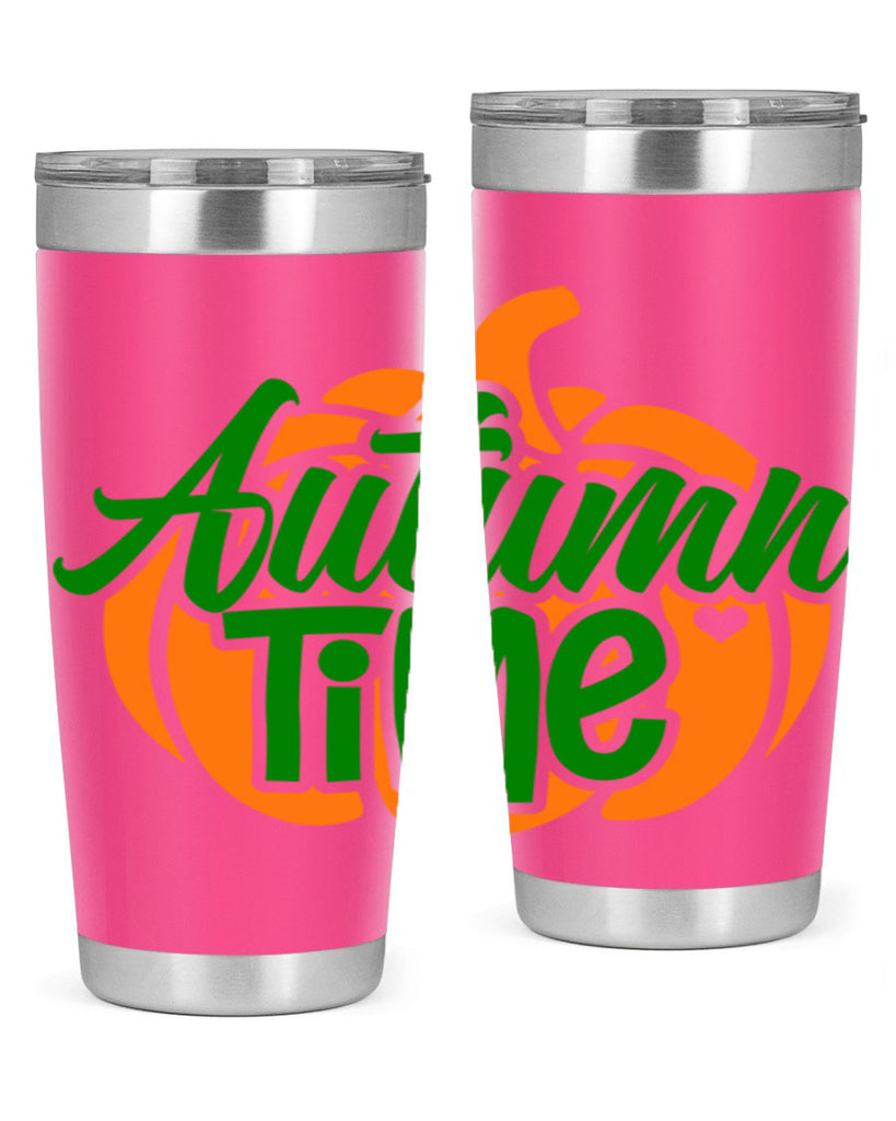 Autumn Time 34#- fall- Tumbler