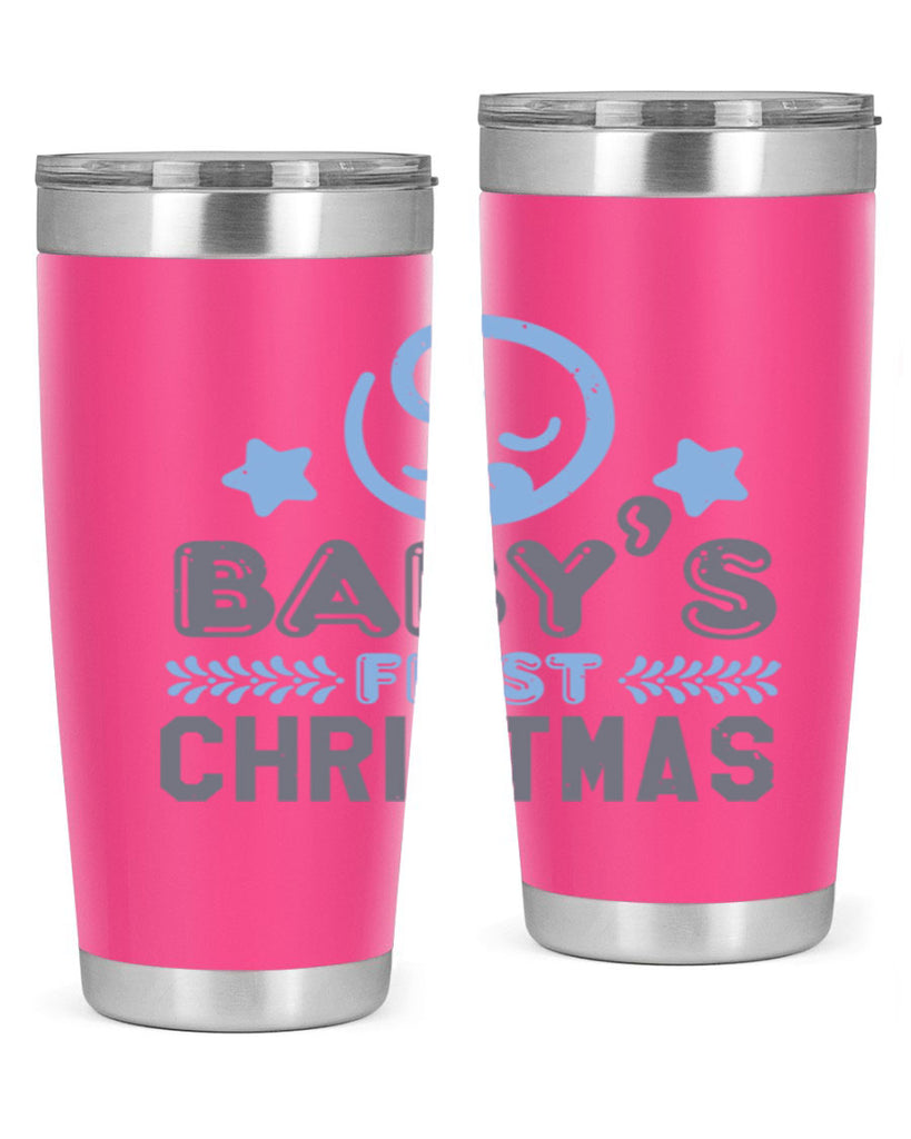 Baby First Christmas Style 2#- baby shower- tumbler