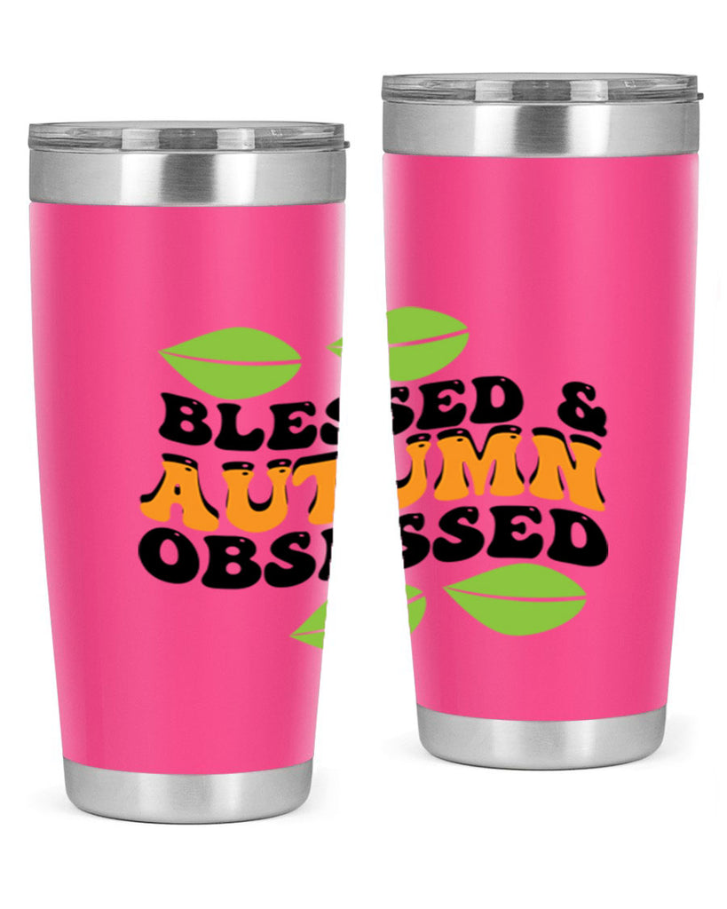 Blessed Autumn Obsessed 48#- fall- Tumbler