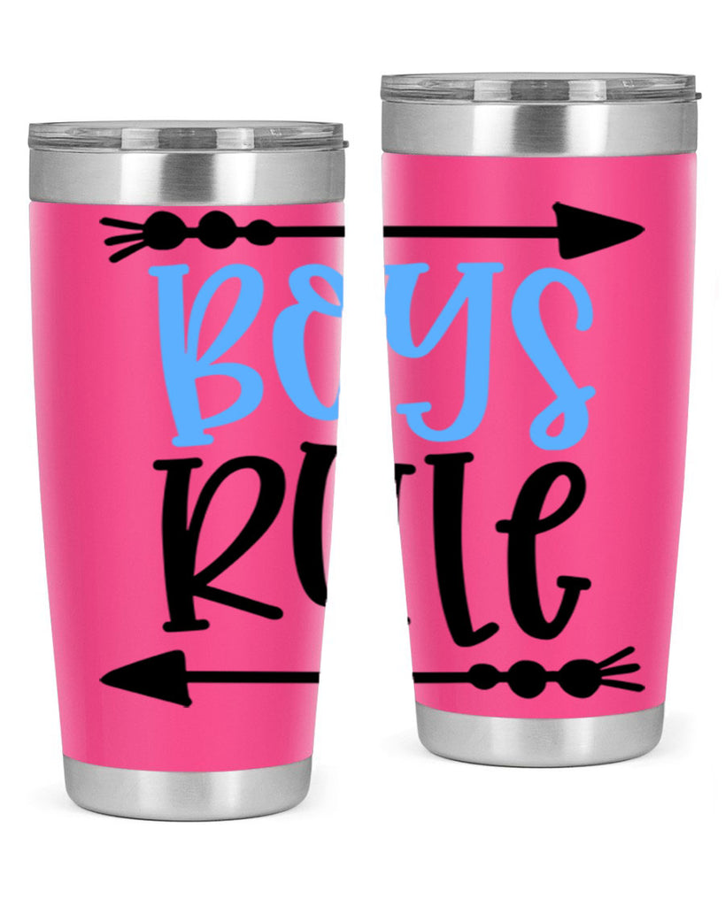 Boys Rule Style 108#- baby- tumbler