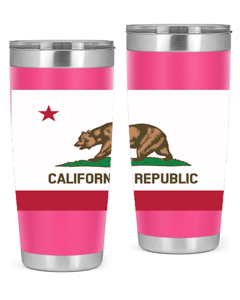 California 47#- Us Flags- Tumbler