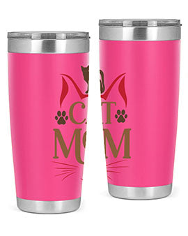 Cat Mom Style 6#- cat- Tumbler