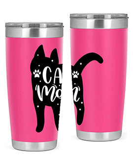 Cat Mom Style 86#- cat- Tumbler