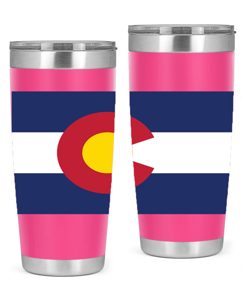 Colorado 46#- Us Flags- Tumbler