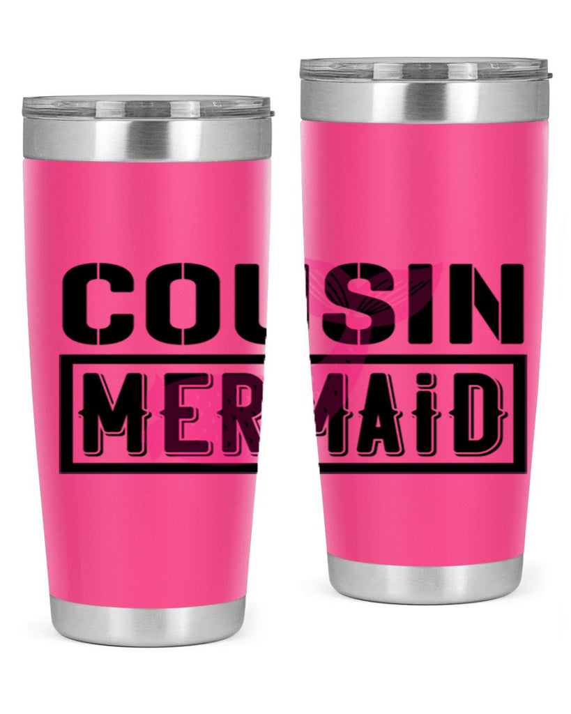 Cousin mermaid 87#- mermaid- Tumbler