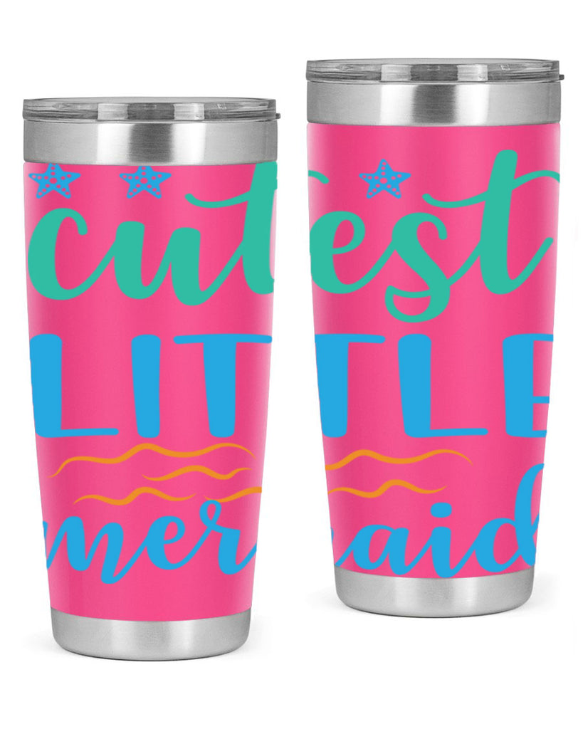 Cutest Little Mermaid Design 97#- mermaid- Tumbler