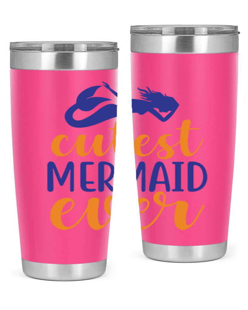 Cutest Mermaid Ever 91#- mermaid- Tumbler
