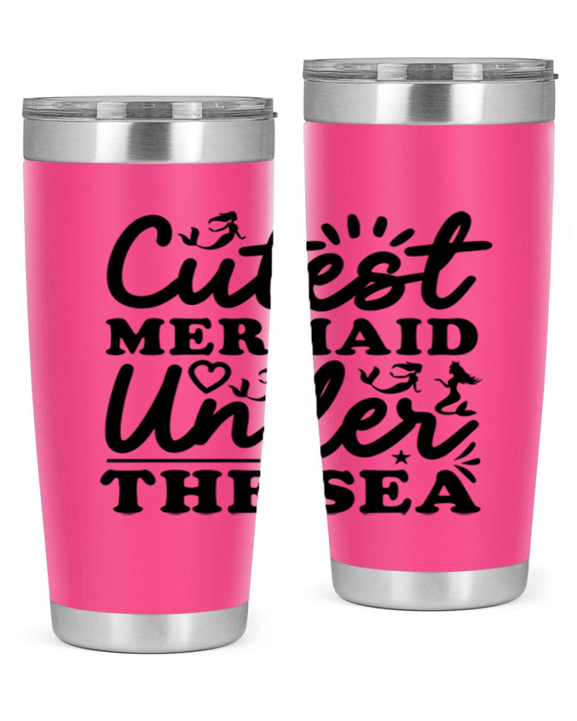 Cutest Mermaid Under the Sea 106#- mermaid- Tumbler