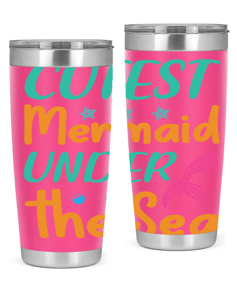 Cutest Mermaid Under the Sea 107#- mermaid- Tumbler