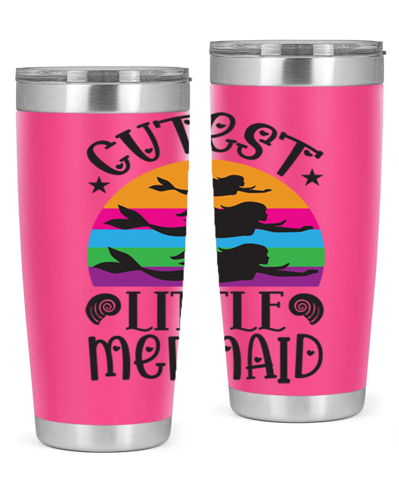 Cutest little mermaid 96#- mermaid- Tumbler