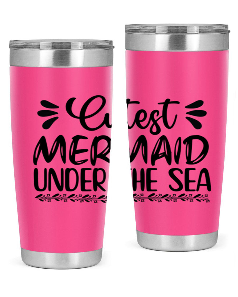 Cutest mermaid under the sea 105#- mermaid- Tumbler