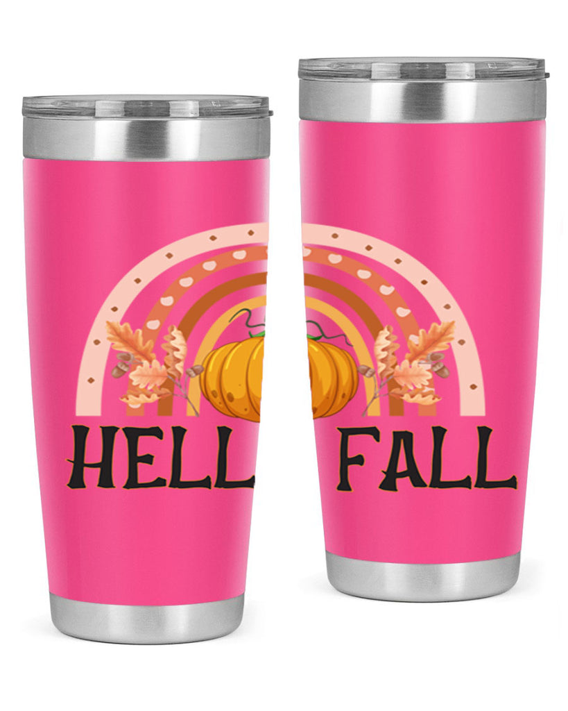 Fall Boho Rainbow 91#- fall- Tumbler