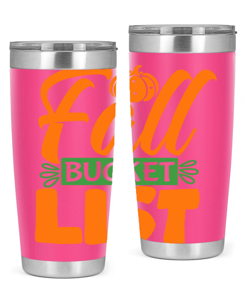 Fall Bucket List 93#- fall- Tumbler