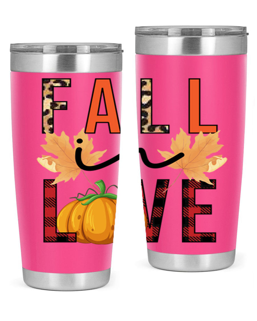 Fall in Love 104#- fall- Tumbler