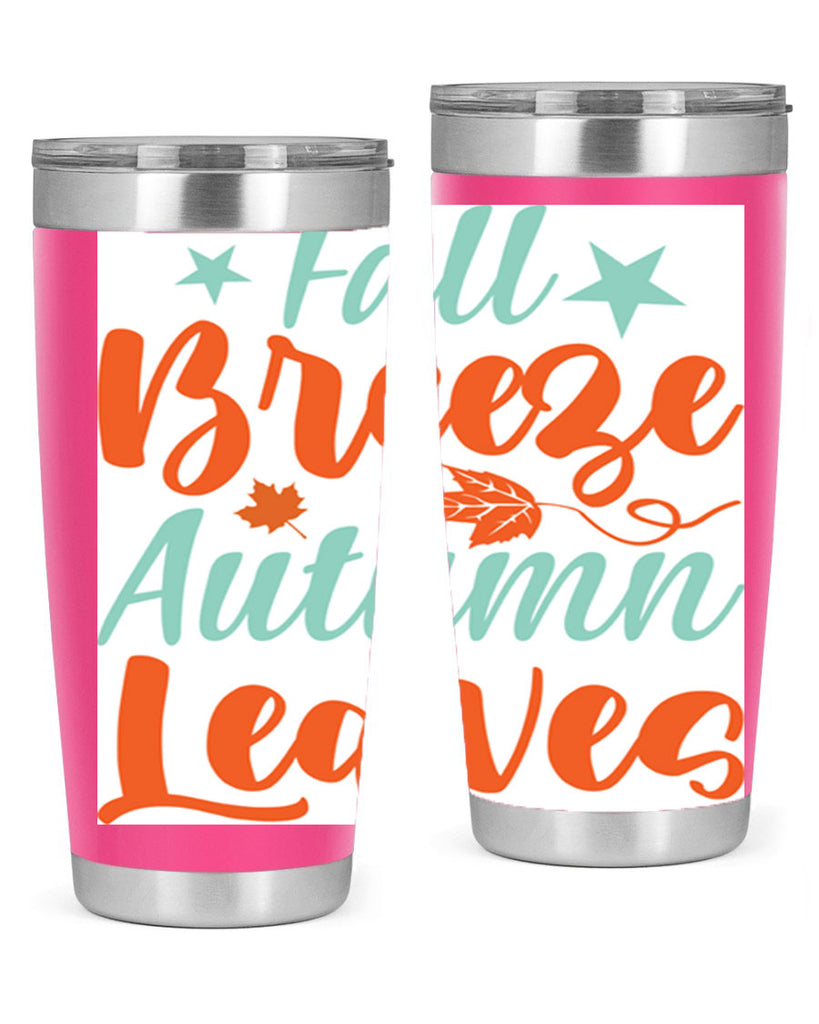 FallBreezeAutumnLeaves 147#- fall- Tumbler